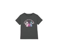 Lilo & Stitch Made for Each Other Unisex Kids T Shirt, Charbon, 3-4 Ans Garçon