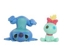 LILO STITCH PACK 2 FIGURINES SCRUMP UPSIDE DOWN STITCH 7 CM G