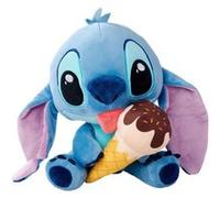 Lilo & Stitch - Peluche Stitch avec Cornet à Glace 25 cm Noir G