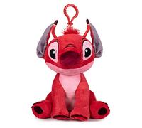 Lilo&Stitch - Peluches Stich - Angel - Leroy Rouge avec Son 11'41"/20cm Qualité Super Soft (Rouge)