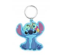 Pyramid International Lilo & Stitch Porte-clés en PVC Stitch & Scrump, violet, 2.5 inch