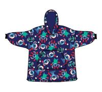 LILO & Stitch - Stitch Noel - Sweat Poncho - Taille Adulte