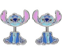 Lilo & Stitch Stitch Unisexe Clous d'oreilles couleur argent Métal
