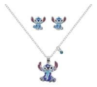 Lilo & Stitch Collier unisexe Stitch argent métal – Cerdá Group