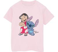 Lilo & Stitch - T-shirt "Classic" pour fille BI603 (140-146) (Rose bébé)