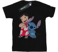 Lilo & Stitch - T-shirt "Classic" pour fille BI603 (152-158) (Noir)