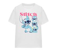 Lilo & Stitch - T-shirt KISSES - Femme (TV19834)