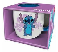 Lilo & Stitch Tasse Stitch rose Fleurs 385 ml