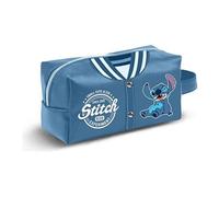 Disney Trousse de toilette de voyage Lilo et Stitch Varsity Brick Plus Bleu 27 x 13 cm