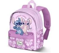 Karactermania Sac à dos Joy Joy – unisexe enfant Lilo & Stitch, motif floral rose, taille unique