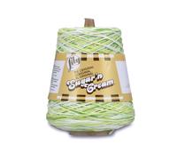 LILY 10300202713 Caron Sugar 'N Cream Cone, Key Lime Pie Ombre, 400 g, Coton, 400g