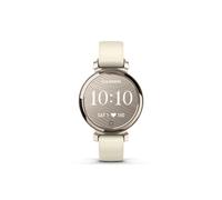 Garmin - 010-02839-00 - Lily 2 Cream Gold avec bracelet en silicone blanc coco