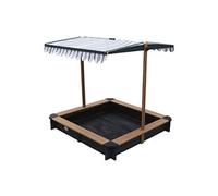 Lily Bac a sable avec toit Anthracite Marron