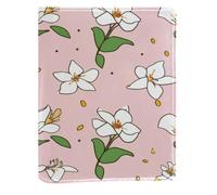 Lily Belle couverture de livre remplaçable, protecteur de livre réutilisable en cuir PU, convient pour les ordinateurs portables de 148 x 210 mm