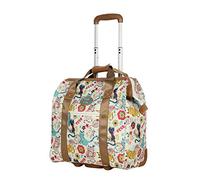 Lily Bloom Designer Under The Seat Tote Cabin Luggage Collection - Sac à Main à Motif pour Femme - Valise légère avec 2 Roues à roulettes - 38,1 cm, Furry Friends, Carry-on 15 inch, Sac sous Le siège