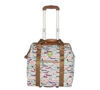 Lily Bloom Designer Under The Seat Tote Cabin Luggage Collection - Sac à Main à Motifs de 38,1 cm pour Femme - Valise légère avec 2 roulettes