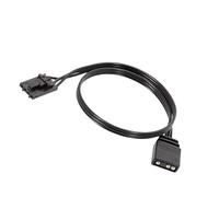 Lily Brown Adaptateur d'éclairage PC personnalisable - 4 broches vers 3 broches - Câble adaptateur pour une intégration efficace des ventilateurs ARGB