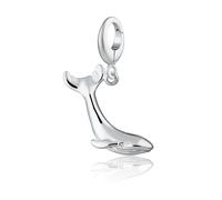 Lily Charmed - Breloque baleine en argent sterling, 15 x 15mm, Métal, DIffernet