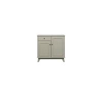 Lily - commode pour enfant 2 portes 1 tiroir en pin massif - couleur - vert de gris