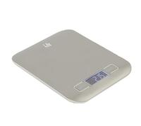 Lily Cook Balance culinaire KU6610 – 5 kg, précision 1 g, fonction TARE, écran LCD, inox gris