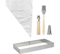 Lily Cook - Coffret confection de patisserie avec accessoires Tarte meringuée gris G