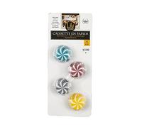 Lot de 100 Moules à Muffins "Papier" 4cm Multicolore Multicolore G