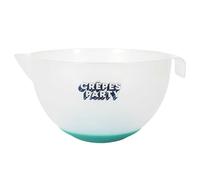 Lily cook - KP0006, Bol mélangeur antidérapant Ergonomique, Grande capacité pour pâtisserie, Design Durable et coloré, Conçu pour mélanger et Verser, 4L, Vert
