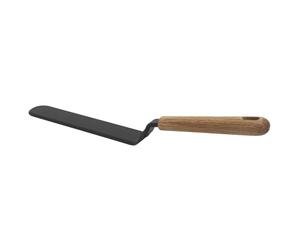 Lily cook - KP0052, Spatule en PBT avec Manche en Bois, Conçue pour la pâtisserie, résistante aux Chocs et aux températures élevées, Design Ergonomique, Taille Standard, Couleur Assortie