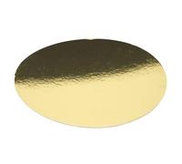 Lily cook - KP0062, Support à Gâteau Rond 30 cm Doré - Lot de 2, Élégant et Pratique, Conçu pour Anniversaires et Mariages, Facile à Nettoyer, Stabilité Assurée, Couleur Or