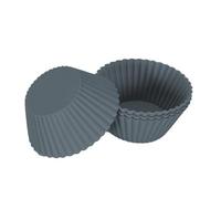 Lily cook, KP0068, Moule en silicone x10, idéale pour pâtisserie et cuisine, facile à nettoyer, résiste à la chaleur, design moderne, 7 cm, gris, rose, vert, bleu