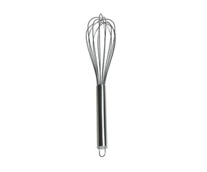 Lily cook - KP5292 - Fouet en Acier Inoxydable 30 cm - Conçu pour préparer Vos Plats Rapidement - Design élégant - Facile à Utiliser - Couleur argentée - Idée Cadeau
