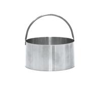 Lily cook - KP5319, Emporte-pièces Ronds en INOX argenté, Lot de 3 Tailles : 5,5 cm, 6,5 cm, 7,5 cm, Conçus pour la présentation de Vos Plats, Couleur Argent