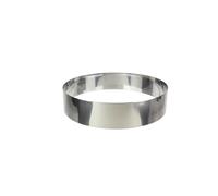 LILY COOK KP5350 Cadre Pâtissier rond Inox Argent - 3 Pcs : diam 26 cm; diam 23 cm; diam 20,5 cm