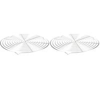 Lily cook KP5458 Volette Pâtisserie, Metal, Argent, 32.30 x 1.50 cm (Lot de 2)