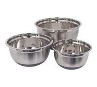 Lily Cook - Set de 3 bols à pâtisserie en inox NC