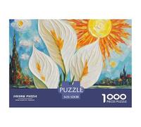 Lily de la Paix 1000 Pièces Puzzle Impossible Belle Décoration Familiale Puzzles Jouets De Difficiles pour La Famille 52x38cm/1000pcs