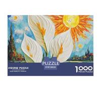 Lily de la Paix 1000 Pièces Puzzle Impossible Décoration Moderne Puzzles Jouets De Jeu pour Adultes 38x26cm/1000pcs