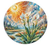 Lily de la Paix Puzzle 1000 Pièces Educa Jouet en Bois Divertissement Créatif De l'art De La DécoRation Jeu Éduchatif Challenge Toy pour Adultes Et Enfants À Partir De 12 Ans 1000pcs (67.5x67.5cm)