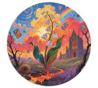 Lily de la vallée 1000 Piece Jigsaw Puzzle for Adults Educhational Games Stress Relief Puzzle Exercise The Memory of The Brain for Adults and Kids, Age 12 Years Up 1000pcs (67.5x67.5cm)