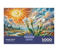 Lily de Paix Puzzle 1000 Pièces Cadeau Unique Jeu ÉduChatif Défi Jouet À De Qualité Supérieure Peinture Art pour Adultes Et Enfants 70x50cm/1000pcs
