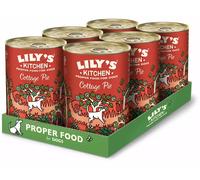 LILY DOG Pâtée Saveur Tourte Campagnarde 6x400g