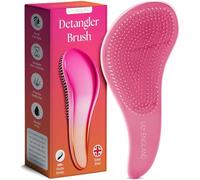 Lily England Brosse à Cheveux Démêlante, Superbe Qualité Salon Coiffure - La Meilleure Brosse pour les Cheveux Fins, Épais, Bouclés, Secs ou Humides et les Enfants (Rose/Orange, Paquet de 1)