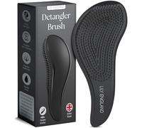 Lily England Brosse à Cheveux Démêlante, Superbe Qualité Salon Coiffure - La Meilleure Brosse pour les Cheveux Fins, Épais, Bouclés, Secs ou Humides et les Enfants (Noire)