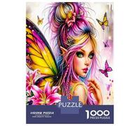 Lily Fée 1000 Pièces Coffret Puzzle Charme Vibrant des lutins Puzzle Classique Carton Solide - Ultra Dur pour Couples, Top Noté, Activité Parfaite À La Maison 38x26cm/1000pcs