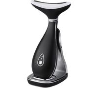 Lily Neck Massage Du Visage, Dispositif De Rajeunissement De La Peau Avec Thérapie Thermique, Led À Triple Action Et Vibration, Pour Le Levage Et Le Serrage Anti-Âge (Blanc Perle)