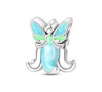 Lily of the Valley Fairy Charm, breloque de bracelet perlée, convient aux bracelets de 3 mm à 4,5 mm