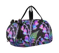 Lily Of The Valley William Morris Sac de sport pour enfants avec compartiment à chaussures Grande capacité Sac de voyage pour l'école, le sport, les voyages