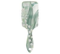 Lily Of Valley Brosse douce pour le séchage au sèche-cheveux. Massage du cuir chevelu pour cheveux bouclés avec poignée ergonomique cepillo para definir rizos