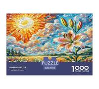 Lily Puzzle 1000 Pièces Cadeau Unique Jeu ÉduChatif Défi Jouet À De Qualité Supérieure Peinture Art pour Adultes Et Enfants 70x50cm/1000pcs