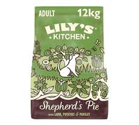 Lily’s Kitchen Fabriqué à partir d’ingrédients naturels Adulte Aliments secs pour chiens Hachis parmentier à l’agneau Équilibré Recette sac de 12kg